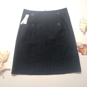 NWT black Tobias skirt size 4